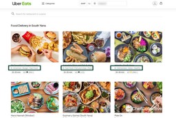 right categories on food delivery apps
